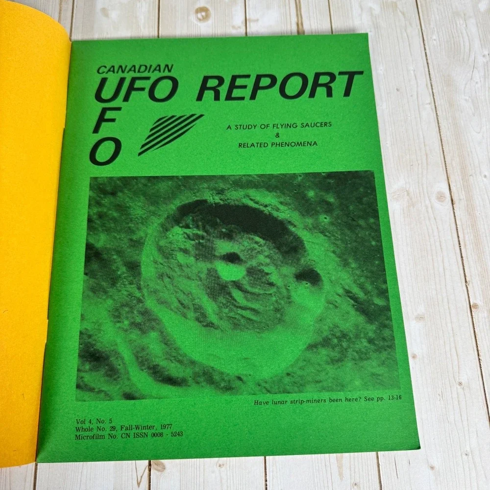 Canadian UFO Report Vol 4 No 5 Fall-Winter 1977 Flying Saucers Periodical